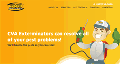 Desktop Screenshot of cvaexterminators.com